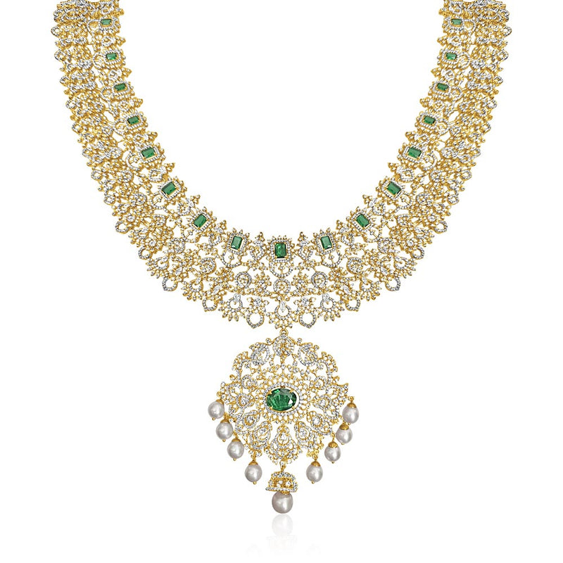 Long Haram Necklace Design