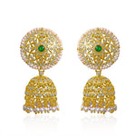 South Indian Bridal Jhumka Earrings