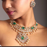 Feathered Splendor - Vintage Peacock Necklace Design