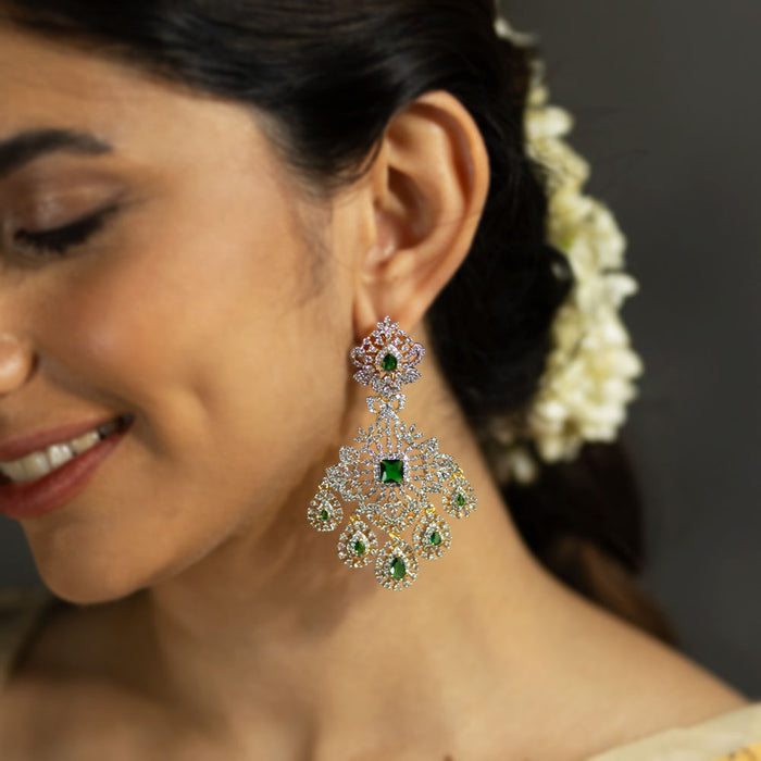 Flair & Sparkle - Diamond Look Earrings
