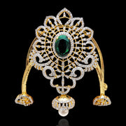 Garden-Inspired Intricate Diamond Look Vanki Armlet