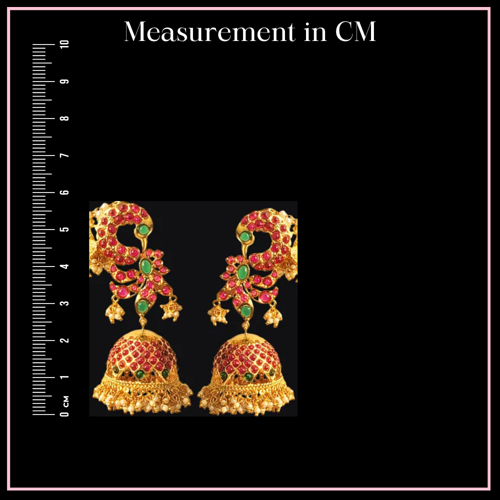 Flaunt Yourself Gold Kanoti Earring Design