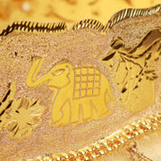 Traditional Waist Belt Design with Lakshmi Motif