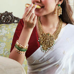 Green Hues - Emerald Bangles