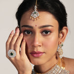 Infuse A Little Sparkle - CZ Stone Bridal Maang Tikka