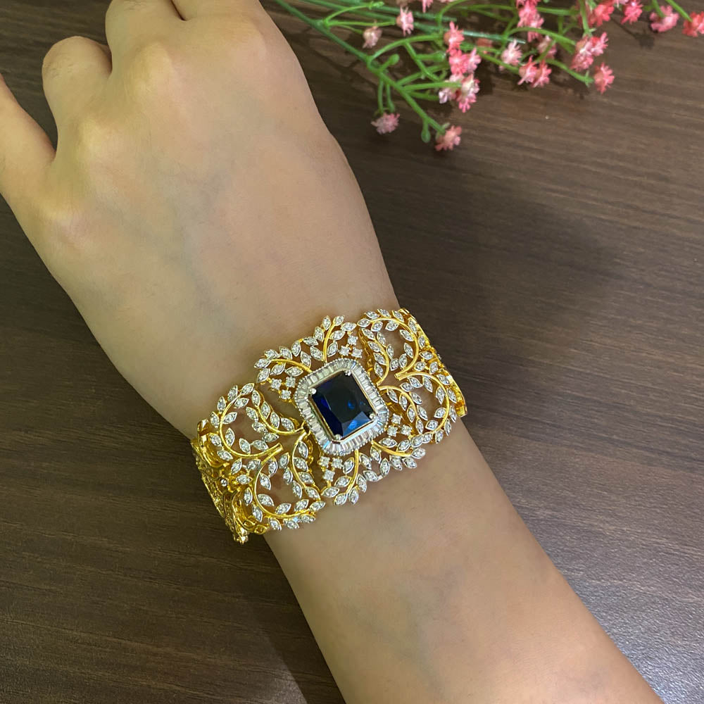Designer American Diamond Bracelet-Bracelet Designs For Women – Niscka