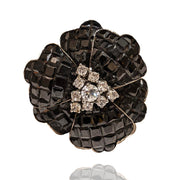 nvisible Setting Black Rose Ring