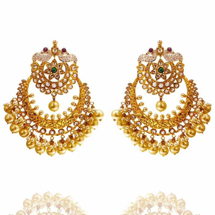 Ornate South Indian Bridal Earrings