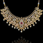 Paisley Polki Necklace Design 