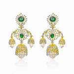 Peacock  Jhumka Designs