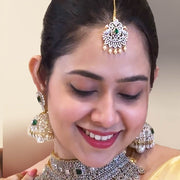 Peacock Love - Latest Mang Tikka Designs