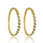 Diamond Look Delicate Bangles
