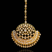 Regal Kundan Polki Bridal Maang Tikka