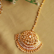 Regal Kundan Polki Bridal Maang Tikka