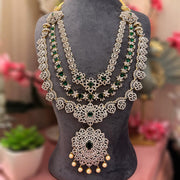 Regal Resplendence - The Grand Three-Layer Rani Haar