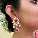 Rich Ruby Earrings