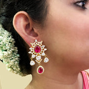 Rich Ruby Earrings