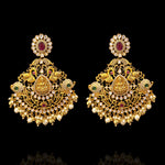 Sacred Divinity South Indian Temple Earrings