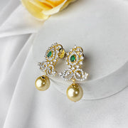 Sparkle & Shimmer - CZ Jhumkas Design
