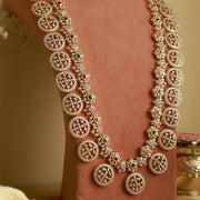 Sparkling Galaxies - Long Haram Necklace Design