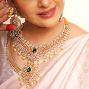 Spellbinding Floral Arrangement - CZ Jewelry set