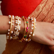 Spring Time - Latest Gold Bangle Design
