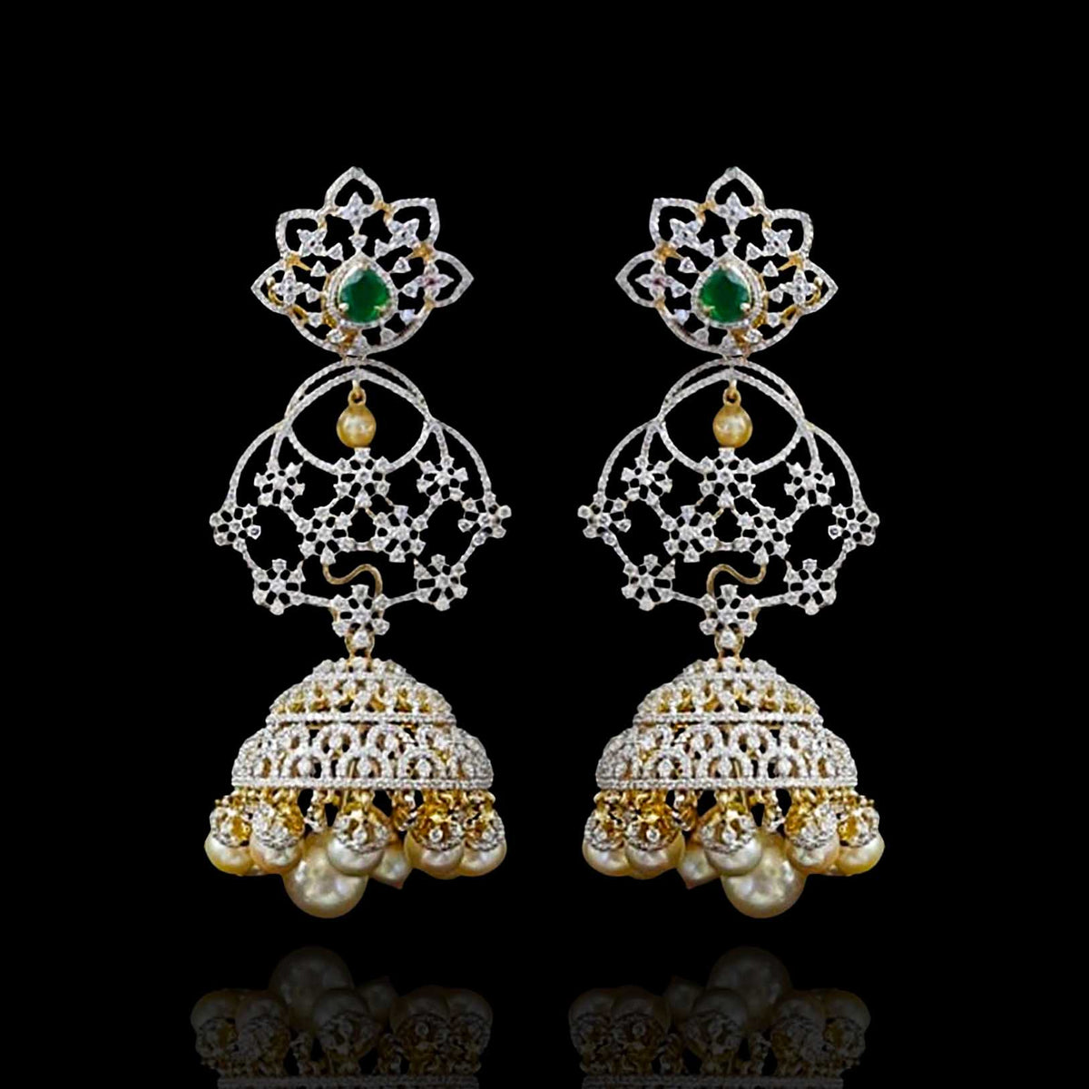  Detachable Jhumka Earrings 