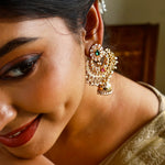 Sunflower Earrings - Antique Gold Earrings
