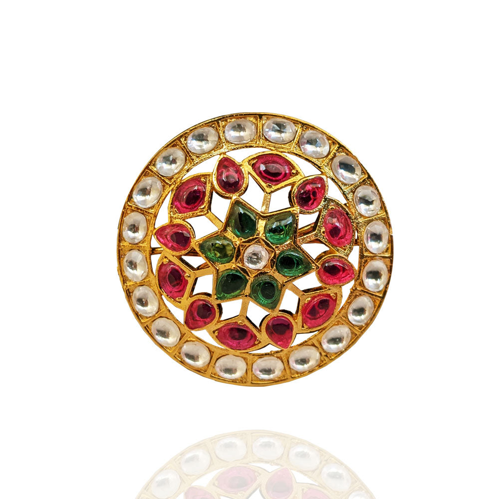Surya-Chandra Billalu Hair Ornaments Designs 18K Polish