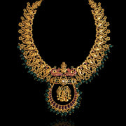 Traditional South Indian Temple Jewellery Necklace Design