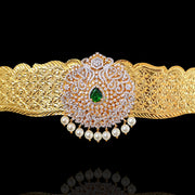 Trending 2-in-1 Diamond Look Vaddanam Belt with Detachable Locket