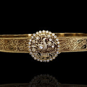 Victorian Peacock Pendant South Indian Bridal Belt