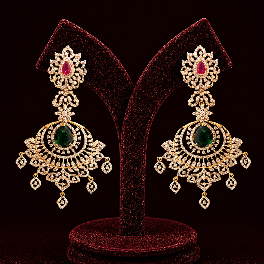 An Absolute Stunner - Chandbali Earrings
