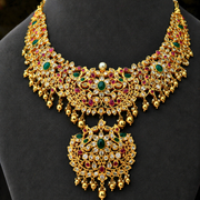 Garden Of Enchantment - Latest Gold Necklace Design
