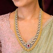Extraordinary - Gold Plated Kasu Mala Necklace
