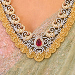 Extraordinary - Gold Plated Kasu Mala Necklace