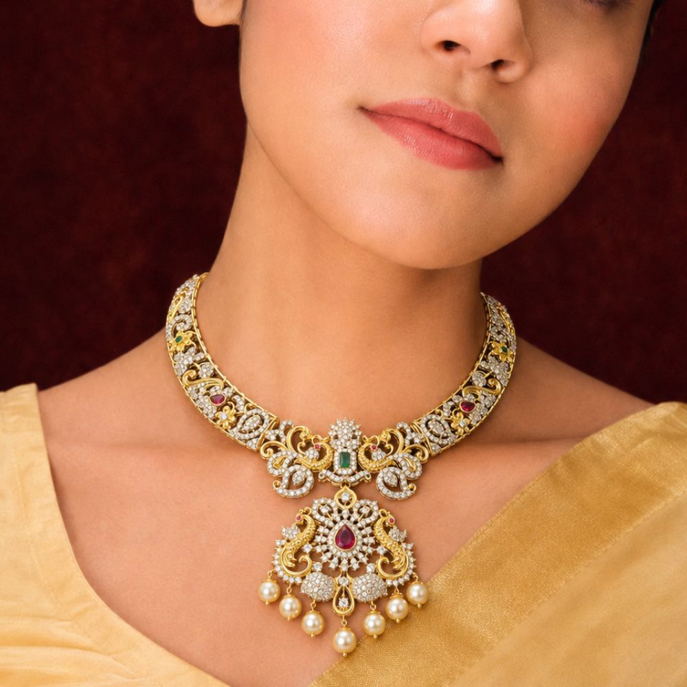 Artful Splendour - Latest Necklace Design