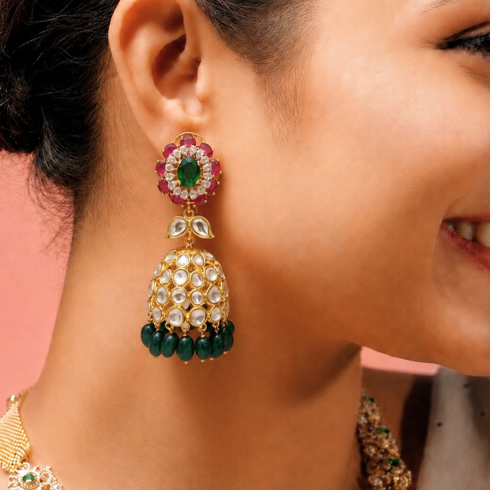 Obsession - Polki Earrings