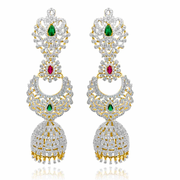 Distinct - Wedding  Necklace + Earrings Set