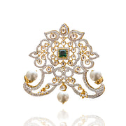 Victorian Poliguru Pendant Design with 18K Gold Polish