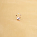 Whispers of a Bloom – Diamond Look Nose Ring