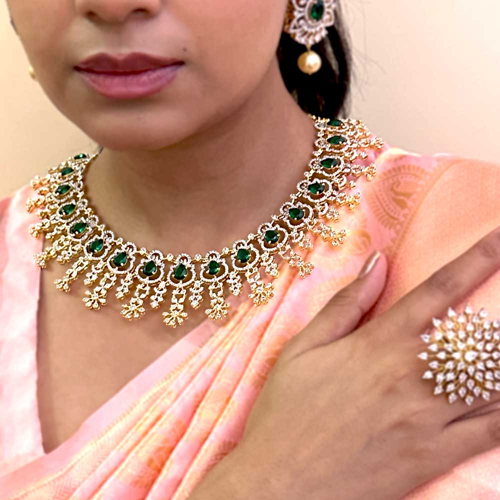 The Radiant Diamond Look Necklace
