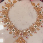 Sacred South Indian Temple Necklace