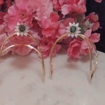 Baby Simple Arm Vanki Design with Gold Polish 
