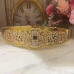 Grandness Redefined - Gold Vaddanam Designs