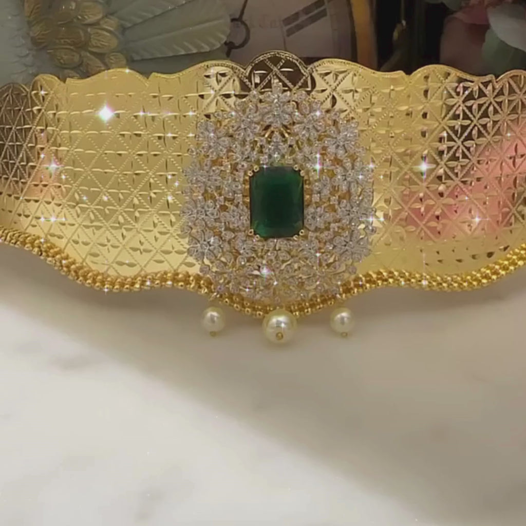 Princess Sparkle - Young Girls' Diamond Look Vadanam
