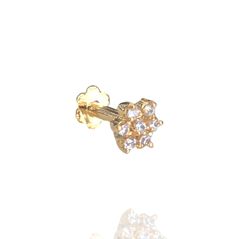 South Indian Nose Pin Design Adorn Yourself with Customized Nose Ring