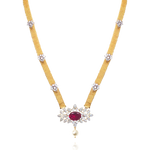 CZ diamond pendant