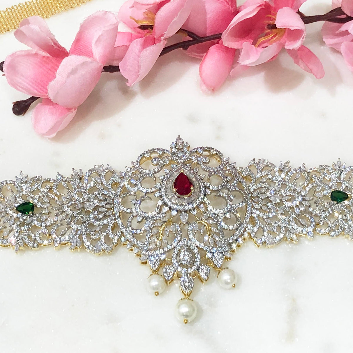 Silver vaddanam designs on sale