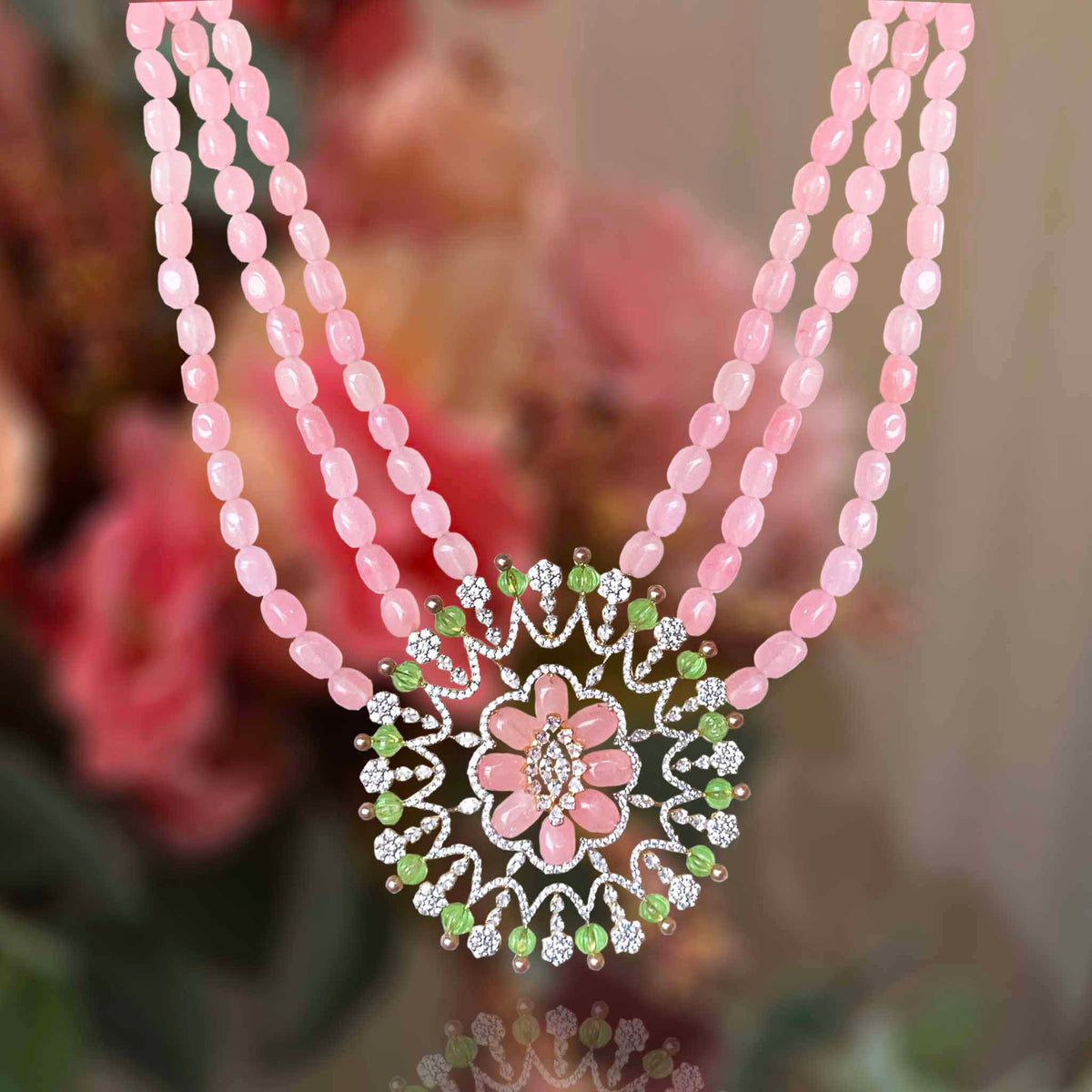 Pink Morganite Necklace